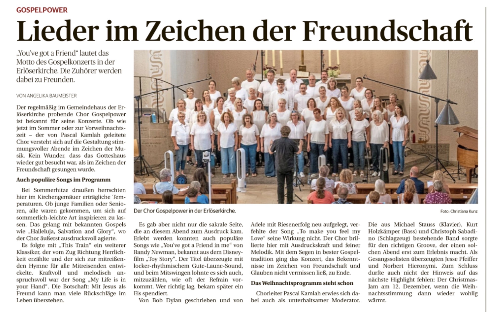 Artikel Sommerkonzert 2026